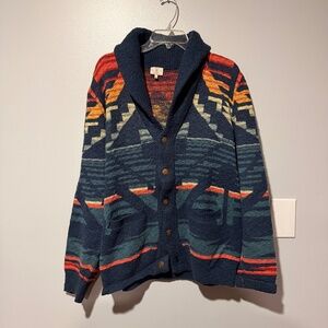 Faherty Thundervoice Eagle Native Sweater
